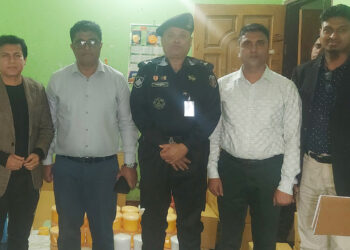 ক্ষতিকারক রাসায়নিক উপাদান দিয়ে কসমেটিকস তৈরির কারখানায় অভিযান