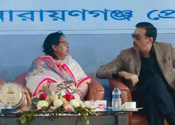 হকার উচ্ছেদ ও যানজট নিরসনে এক হলেন শামীম-আইভী