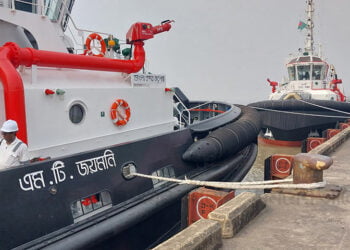 মোংলা বন্দরে নতুন দুটি জলযান, সক্ষমতায় নবদিগন্তের সূচনা