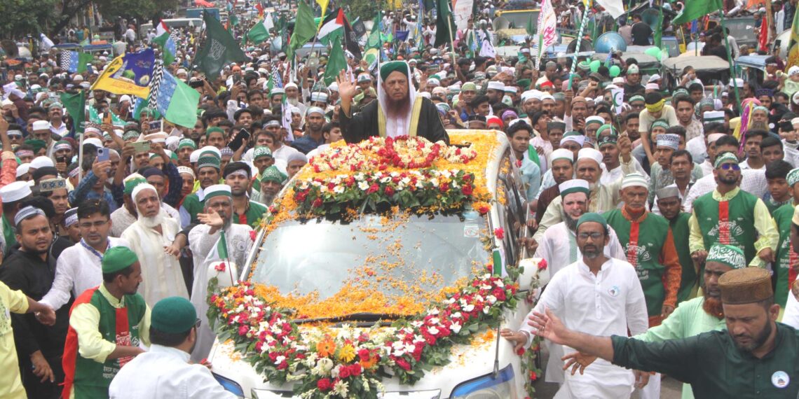 নারায়ণগঞ্জে জশনে জুলুস মিছিলে মানুষের ঢল । Nafiz Ashraf. Tnntv24.