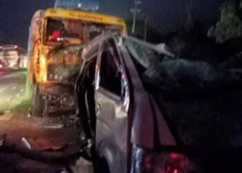 সিলেটে ট্রাক ও প্রাইভেটকারের সংঘর্ষে রূপগঞ্জের একই পরিবারের চারজন নিহত । Nafiz Ashraf.Tnntv24