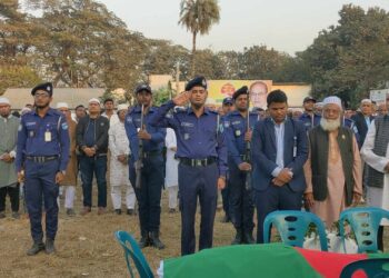 রূপগঞ্জে বীর মুক্তিযোদ্ধাকে  রাষ্ট্রীয় মর্যাদায় দাফন: Nafiz Ashraf.Tnntv24