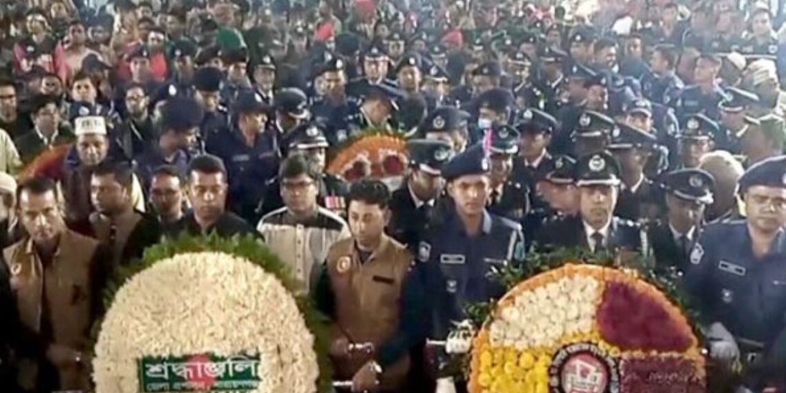 নারায়ণগঞ্জে গভির শ্রদ্ধায় ভাষা শহীদদের স্মরণ । Nafiz Ashraf.Tnntv24