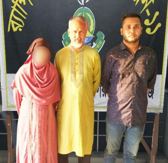 মাদক মামলায় যাবজ্জীবন কারাদন্ড প্রাপ্ত তিন আসামী বাবা মা ছেলে গ্রেফতার: Nafiz Ashraf.Tnntv24