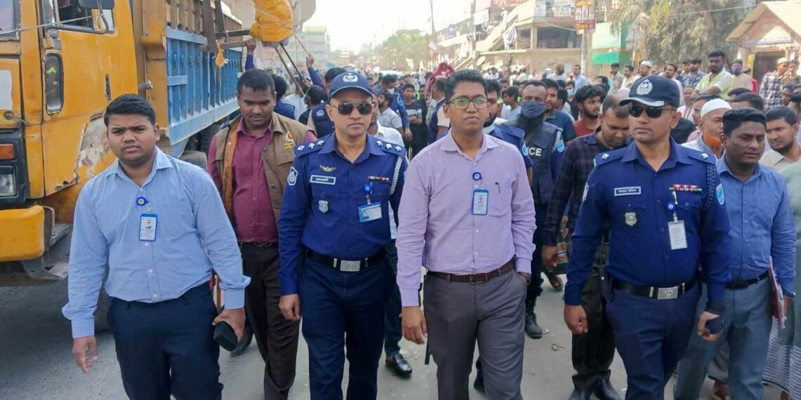 ঢাকা-সিলেট মহাসড়কের রূপগঞ্জে উচ্ছেদ অভিযান : Nafiz Ashraf.Tnntv24