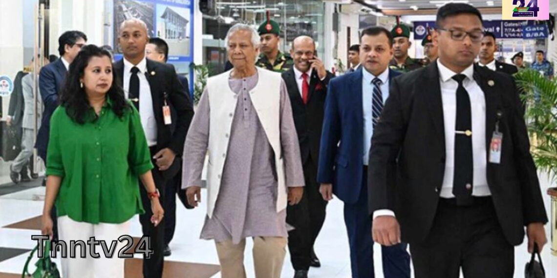 চার দিনের সফরে চীনের উদ্দেশে ঢাকা ছেড়েছেন প্রধান উপদেষ্টা ইউনূস। Nafiz Ashraf.Tnntv24