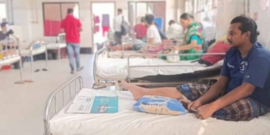 বৈষম্যবিরোধী আন্দোলনে আহতদের হাসপাতালে খাবারের মান বাড়লো। Nafiz Ashraf.Tnntv24