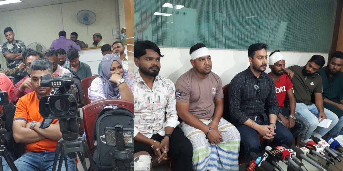 ঝুট নিয়ে সংঘর্ষের ঘটনায় সংবাদ সম্মেলনে আত্মপক্ষ সমর্থন সাগরের। Nafiz Ashraf.Tnntv24