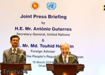 জাতিসংঘ সর্ব্বোচ্চ গুরুত্ব দেবে রোহিঙ্গা সংকট সমাধানে। Nafiz Ashraf.Tnntv24