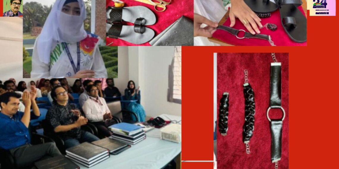 বাংলাদেশে প্রথম ভেজিটেবল চামড়া তৈরি করেছে নারায়ণগঞ্জের মেয়ে। Nafiz Ashraf.Tnntv24