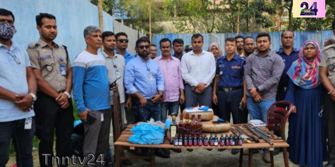 নারায়ণগঞ্জে বিপুল মাদক উদ্ধার,গ্রেফতারকৃত আসামী ছিনতাই।Nafiz Ashraf.Tnntv24