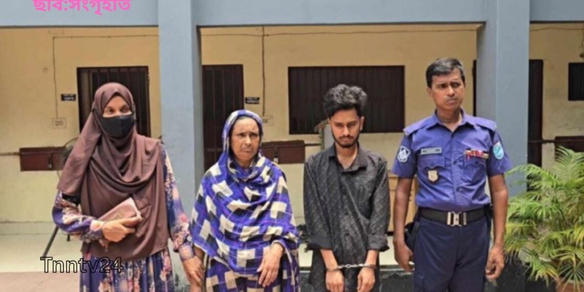 গৃহবধূ লামিয়ার মরদেহ রাস্তায় ফেলে পালানোর সময় স্বামী-শাশুরি আটক।Nafiz Ashraf.Tnntv24