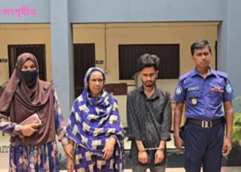 গৃহবধূ লামিয়ার মরদেহ রাস্তায় ফেলে পালানোর সময় স্বামী-শাশুরি আটক।Nafiz Ashraf.Tnntv24