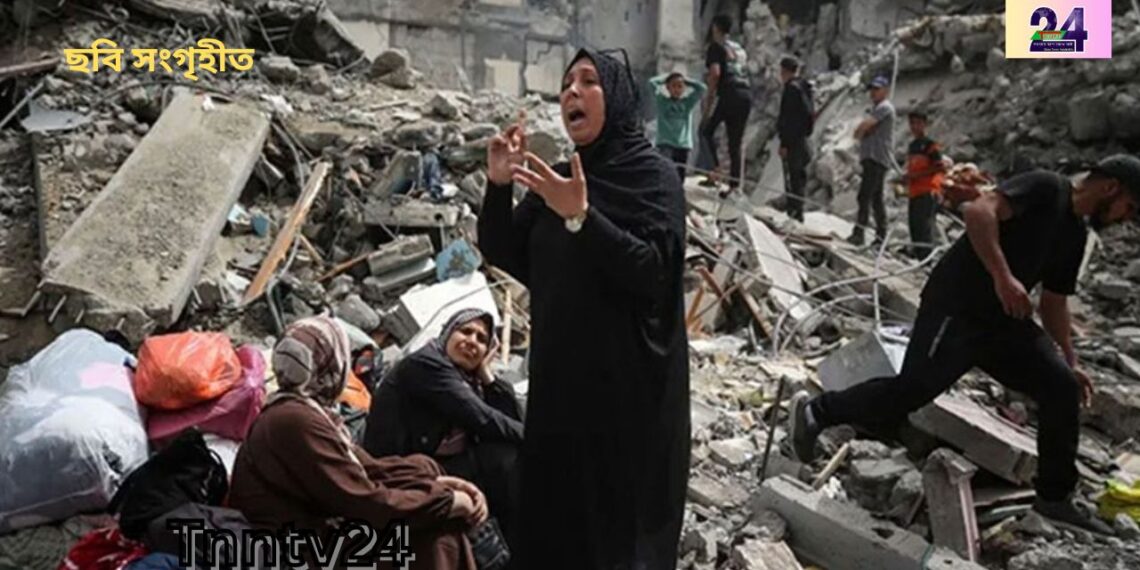 ইসরাইলি হামলায় গাজায় আরও ৮০ ফিলিস্তিনি নিহত।Nafiz Ashraf.Tnntv24
