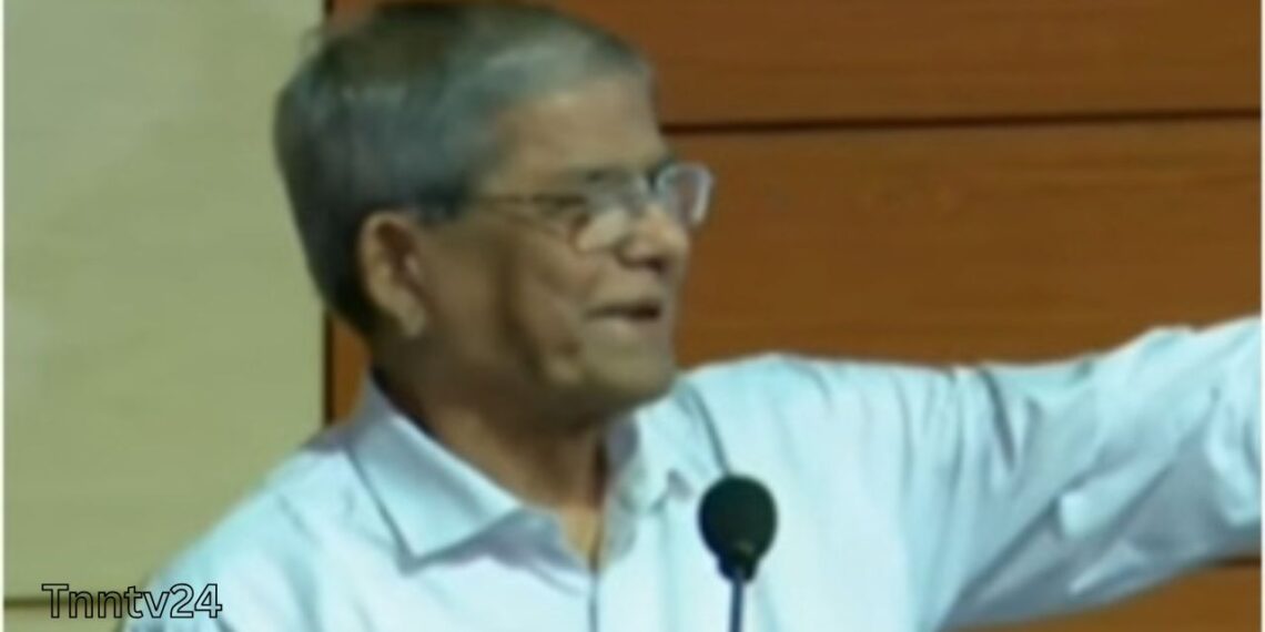 মির্জা ফখরুল বলেছেন ভারত থেকে মোদিও আমাদের ধাক্কা দিয়ে কিছু করতে পারবে না।Nafiz Ashraf.Tnntv24