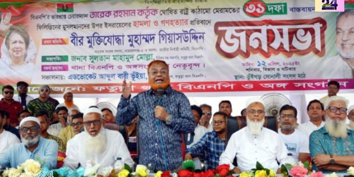 তারেক রহমান ঘোষিত ৩১ দফা বাস্তবায়ন করতে হবে- গিয়াসউদ্দিন ।Nafiz Ashraf.Tnntv24