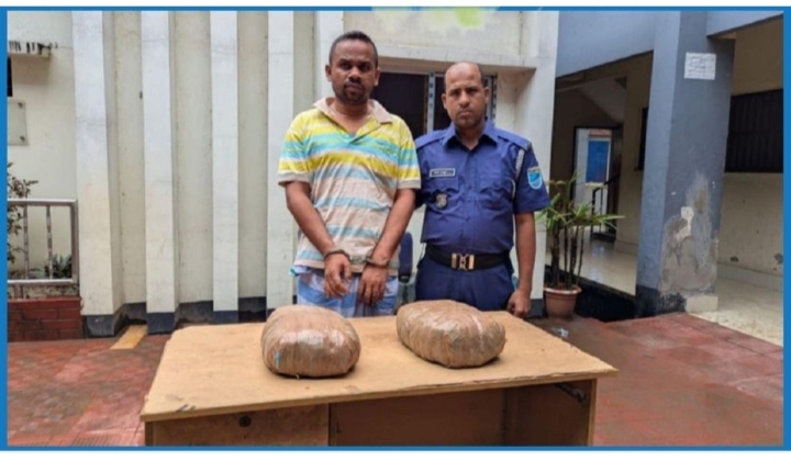 রূপগঞ্জে গাঁজাসহ যুবদল নেতা গ্রেপ্তার : Nafiz Ashraf.Tnntv24