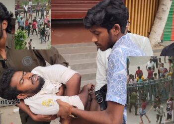 অবাধে চলাচলসহ ৪ দফা দাবিতে নগর ভবনে ইজিবাইক চালকদের হামলা, আহত২১।Nafiz Ashraf.Tnntv24