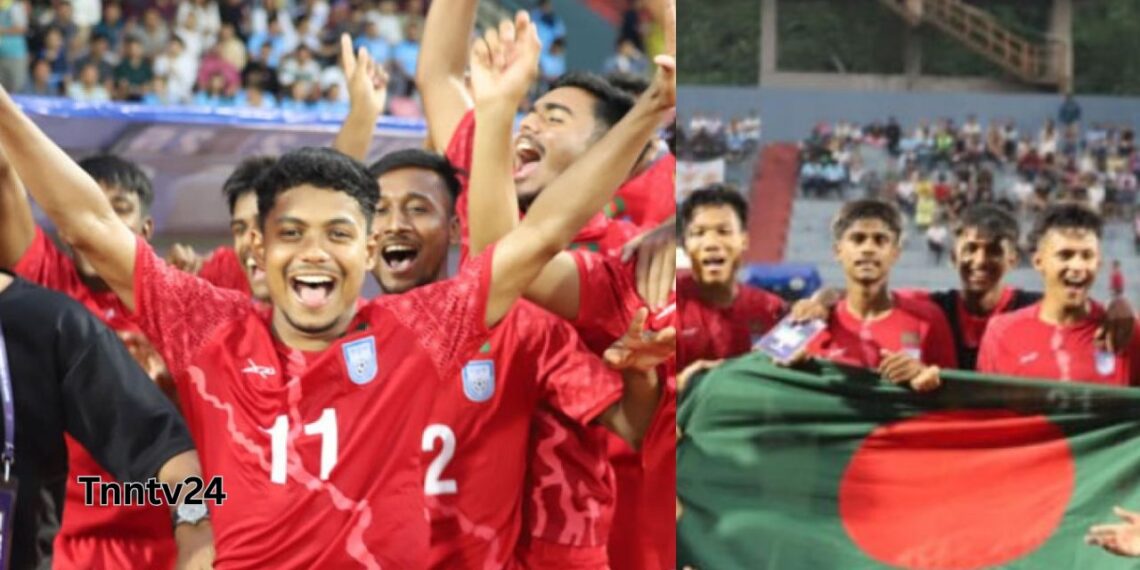 সাফ অনূর্ধ্ব-১৯: নেপালের পরাজয়,ফাইনালে বাংলাদেশ।Nafiz Ashraf.Tnntv24