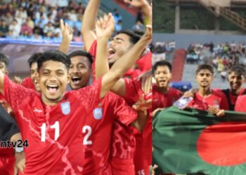 সাফ অনূর্ধ্ব-১৯: নেপালের পরাজয়,ফাইনালে বাংলাদেশ।Nafiz Ashraf.Tnntv24