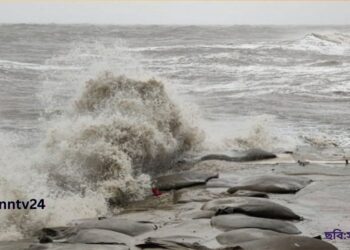 উপকূল অতিক্রম করতে শুরু করেছে গভীর নিন্মচাপ,জলোচ্ছ্বাসের আশঙ্কা ১৪ জেলায়।Nafiz Ashraf.Tnntv24