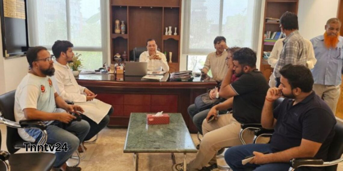 এনসিপি নারায়ণগঞ্জে ওয়াসার পানির সমস্যা সমাধানের দাবি করেছে। Nafiz Ashraf.Tnntv24