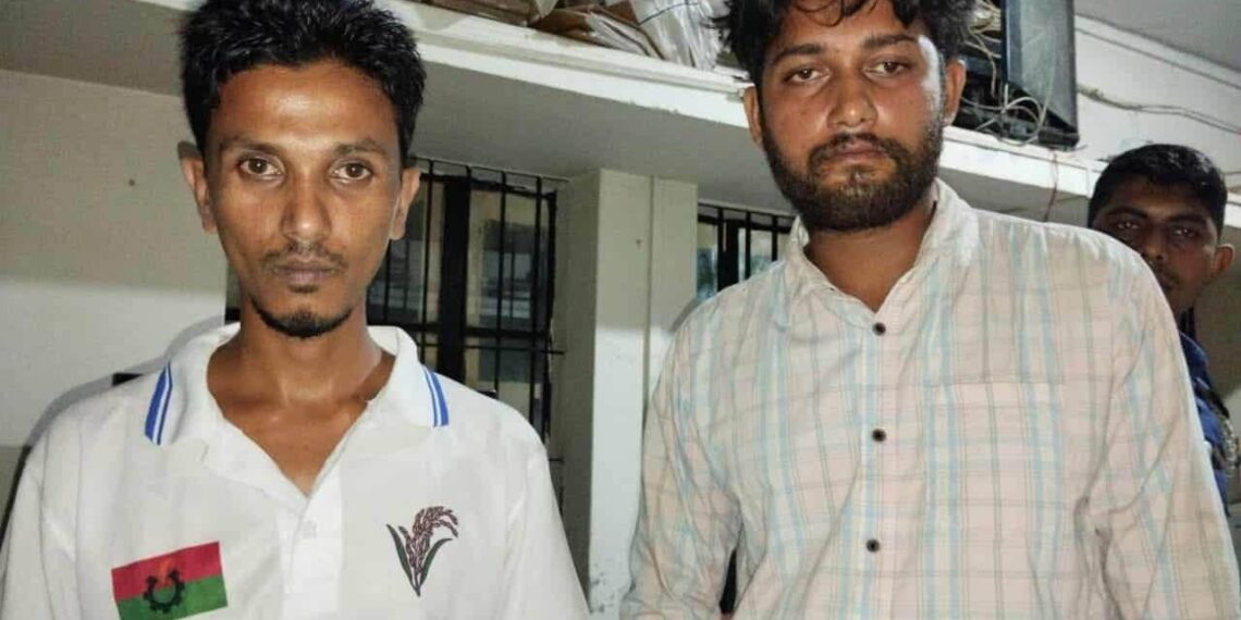 রূপগঞ্জে পিস্তলের গুলিসহ  দুই যুবক গ্রেফতার: Nafiz Ashraf.Tnntv24