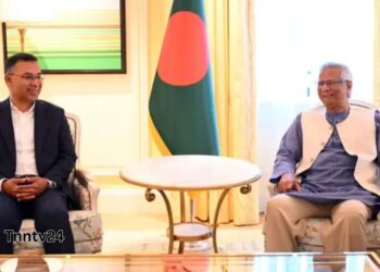 লন্ডনে প্রধান উপদেষ্টাকে ভোট নিয়ে যে প্রস্তাব দিলেন তারেক রহমান। Nafiz Ashraf.Tnntv24