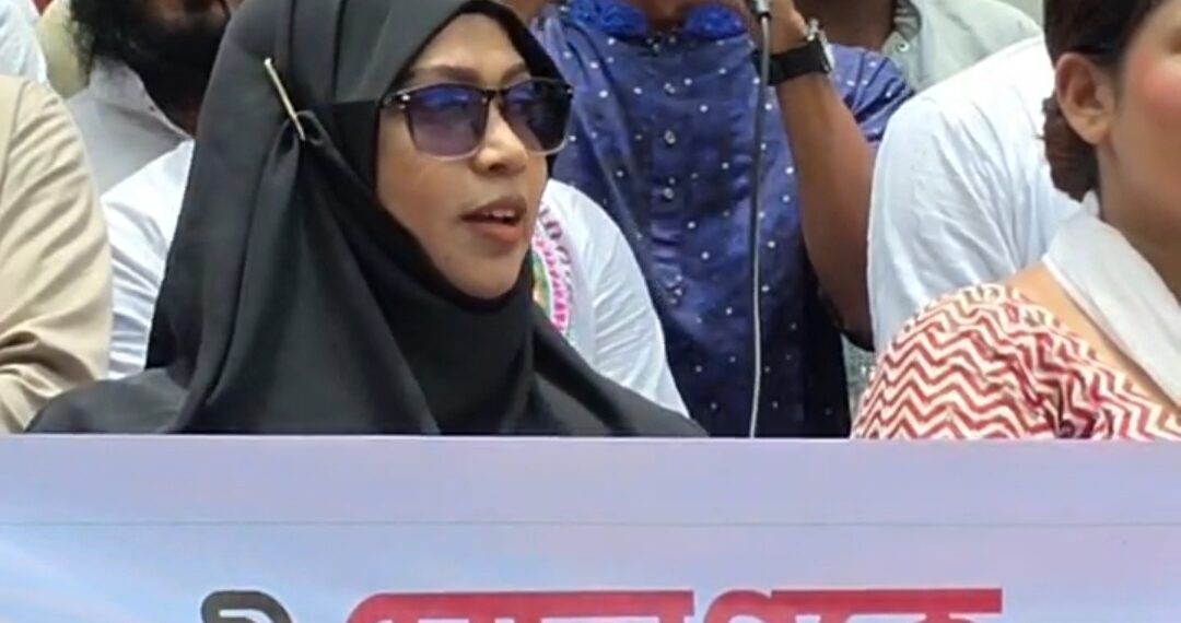 সোহাগকে নৃশংস ভাবে হত্যার প্রতিবাদে বৈষম্যবিরোধী ছাত্র আন্দোলনের বিক্ষোভ:Nafiz Ashraf.Tnntv24