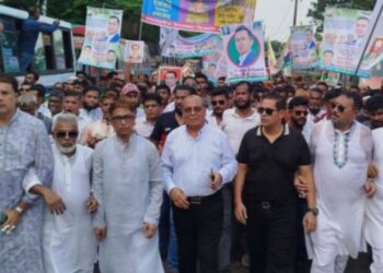 তারেক রহমানকে নিয়ে আশালীন মন্তব্য করায় নারায়ণগঞ্জে বিক্ষোভ। Nafiz Ashraf.Tnntv24