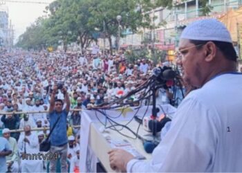 এই মাটি এখন চায় ইসলামের নীতি ও আদর্শের শাসক-চরমোনাই পীর। Nafiz Ashraf.Tnntv24