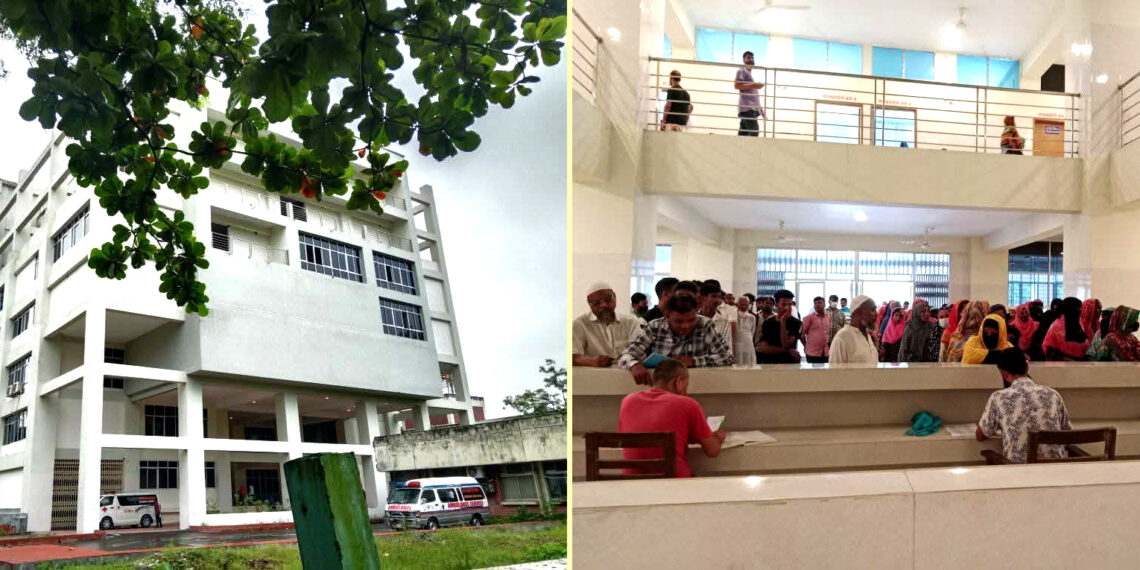 উন্নত সেবার নতুন দিগন্ত: নারায়ণগঞ্জ খানপুর হাসপাতালের নতুন ভবনে আউটডোর সেবা চালু।Nafiz Ashraf.Tnntv24