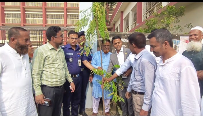 রূপগঞ্জে ইউনিয়ন পরিষদ ভবন, সড়ক ও  বৃক্ষরোপণ কর্মসূচির উদ্বোধন: Nafiz Ashraf.Tnntv24