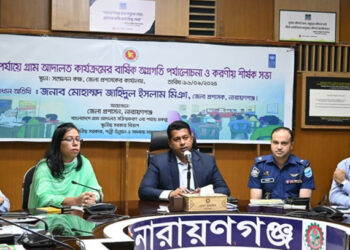 নারায়ণগঞ্জ জেলা প্রশাসক জাহিদুল ইসলাম বলেছেন দুর্নীতি স্বজনপ্রীতির উর্ধ্বে  থেকে কাজ করুন। Nafiz Ashraf.Tnntv24