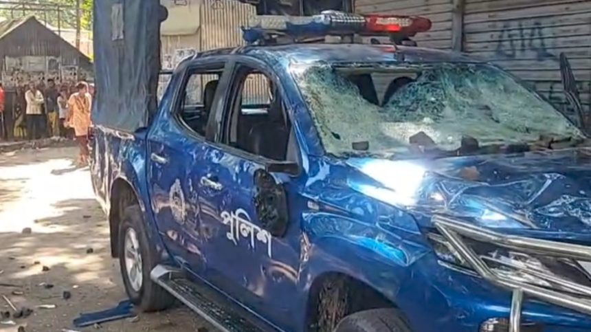 গোয়ালন্দে নুরাল পাগলের দরবারে হামলা: পুলিশের গাড়ি ভাঙচুরে আসামি ৩৫০০H Nafiz Ashraf.Tnntv24