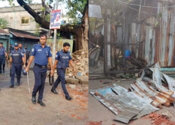 নারায়ণগঞ্জের বন্দর উপজেলায় টেঁটা যুদ্ধ, টেঁটাবিদ্ধ ও নারীসহ আহত ১২ : Nafiz Ashraf.Tnntv24