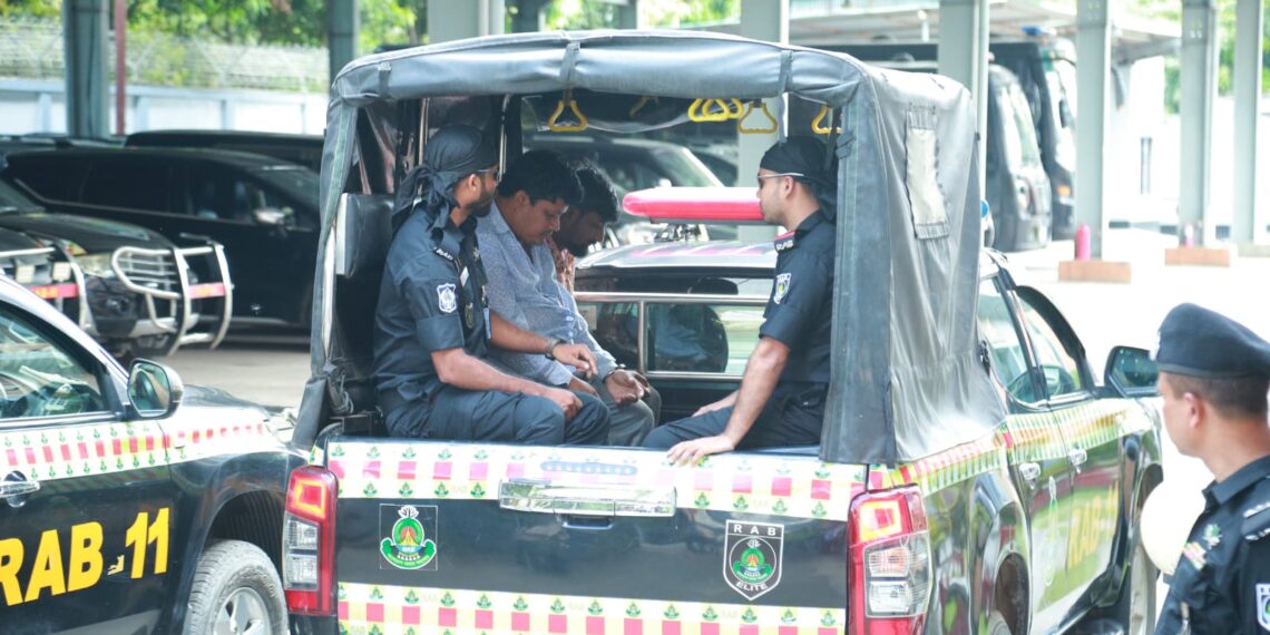 নারায়ণগঞ্জের ফতুল্লায় প্রায় অর্ধকোটি টাকার বৈদ্যুতিক সরঞ্জাম ডাকাতির ঘটনায় জড়িত ৯ জনকে গ্রেফতার করেছে র‍্যাব-১১।Nafiz Ashraf.Tnntv24