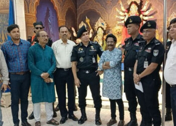 শারদীয় দুর্গোৎস সুশৃঙ্খল ও নির্বিঘ্ন করার লক্ষ্যে সব রকম ব্যবস্থা নেয়া হয়েছে। Nafiz Ashraf.Tnntv24