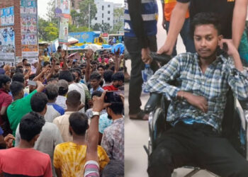 নারায়ণগঞ্জে ইজিবাইক ও সেচ্ছাসেবী শিক্ষার্থীদের মধ্যে সংঘর্ষ আহত ২০, লিংক রোড চার ঘন্টা অবরোধ,দুর্ভোগ: Nafiz Ashraf.Tnntv24