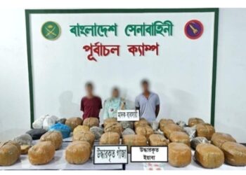 রূপগঞ্জে সেনাবাহিনী মাদক দ্রব্যসহ ৩ জন আটক করে থানায় দিয়েছে। Nafiz Ashraf.Tnntv24