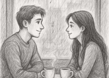 গল্প:                                                                              কফি কাপের ওপারে এক আকাশ প্রেম