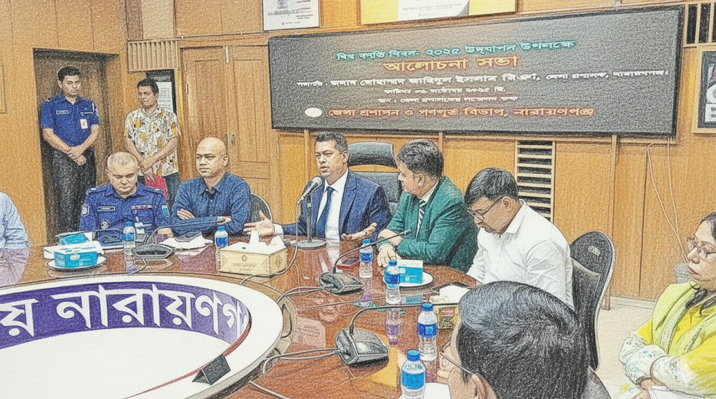 জেলা প্রশাসক জাহিদুল বলেছেন আমরা চাইনা এই শহর বাসবাসের অযোগ্য হয়ে যাক: Nafiz Ashraf.Tnntv24