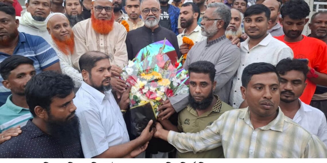 বিএসটিএমপিআইএ’র সভাপতি নির্বাচিত হওয়ায় রূপগঞ্জের গোলাম ফারুক খোকনকে অভিনন্দন:Nafiz Ashraf.Tnntv24