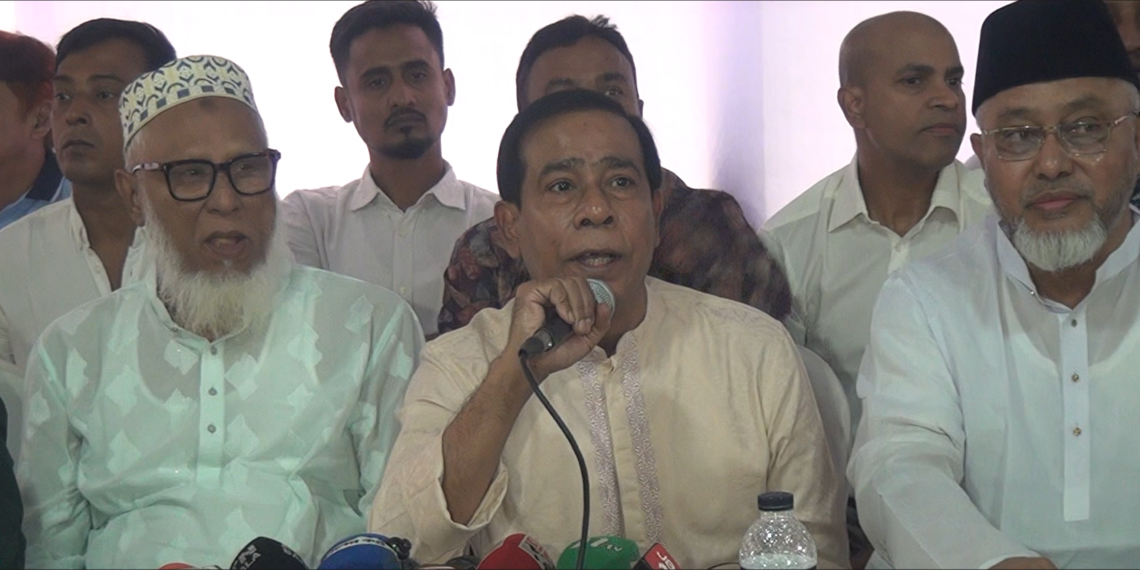 নারায়ণগঞ্জ-৫ আসনের বিএনপি প্রার্থী মাসুদুজ্জামান মাসুদের বিরুদ্ধে অপপ্রচারের প্রতিবাদে সংবাদ সম্মেলন:Nafiz Ashraf.Tnntv24