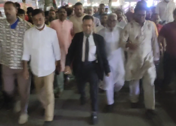 নারায়ণগঞ্জে আওয়ামীলীগের সন্ত্রাস নৈরাজ্যের প্রতিবাদে বিএনপির মিছিল। Nafiz Ashraf.Tnntv24