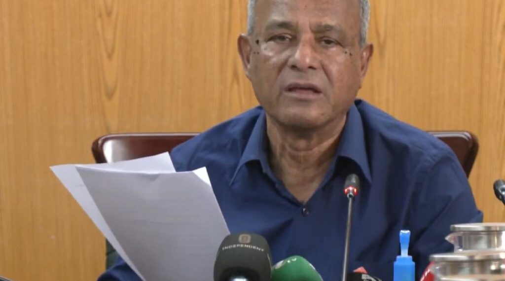 স্বরাষ্ট্র উপদেষ্টা বলেছেন নির্বাচন থেকে সরে দাঁড়ানো নিজের সিদ্ধান্ত।Nafiz Ashraf.tnntv24