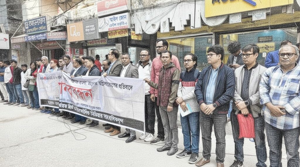 প্রথম আলো ও ডেইলি স্টার পত্রিকা অফিসে সন্ত্রাসী হামলা সংবাদপত্র ও মত প্রকাশের স্বাধীনতার উপর চরম আঘাত।Nafiz Ashraf.Tnntv24