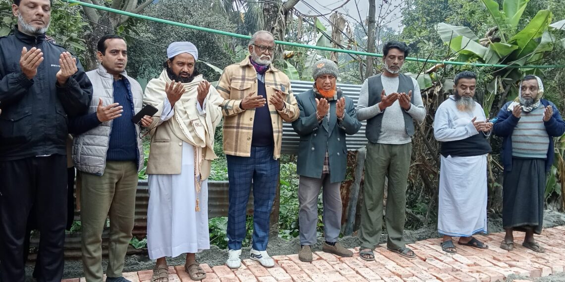 রাস্তার নির্মাণ কাজ উদ্বোধন করলেন ড.তৈমুর আলম খন্দকার। Nafiz Ashraf.Tnntv24