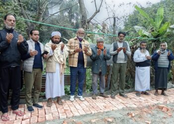 রাস্তার নির্মাণ কাজ উদ্বোধন করলেন ড.তৈমুর আলম খন্দকার। Nafiz Ashraf.Tnntv24