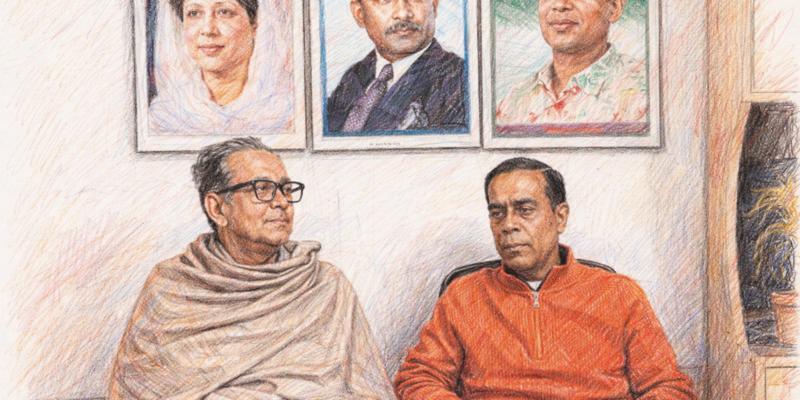 সমবেদনা জানাতে বিএনপি নেতা এটি এম কামালের বাসায় শিল্পপতি মাসুদুজ্জামান। Nafiz Ashraf.Tnntv24